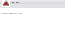 Tablet Screenshot of icattools.com